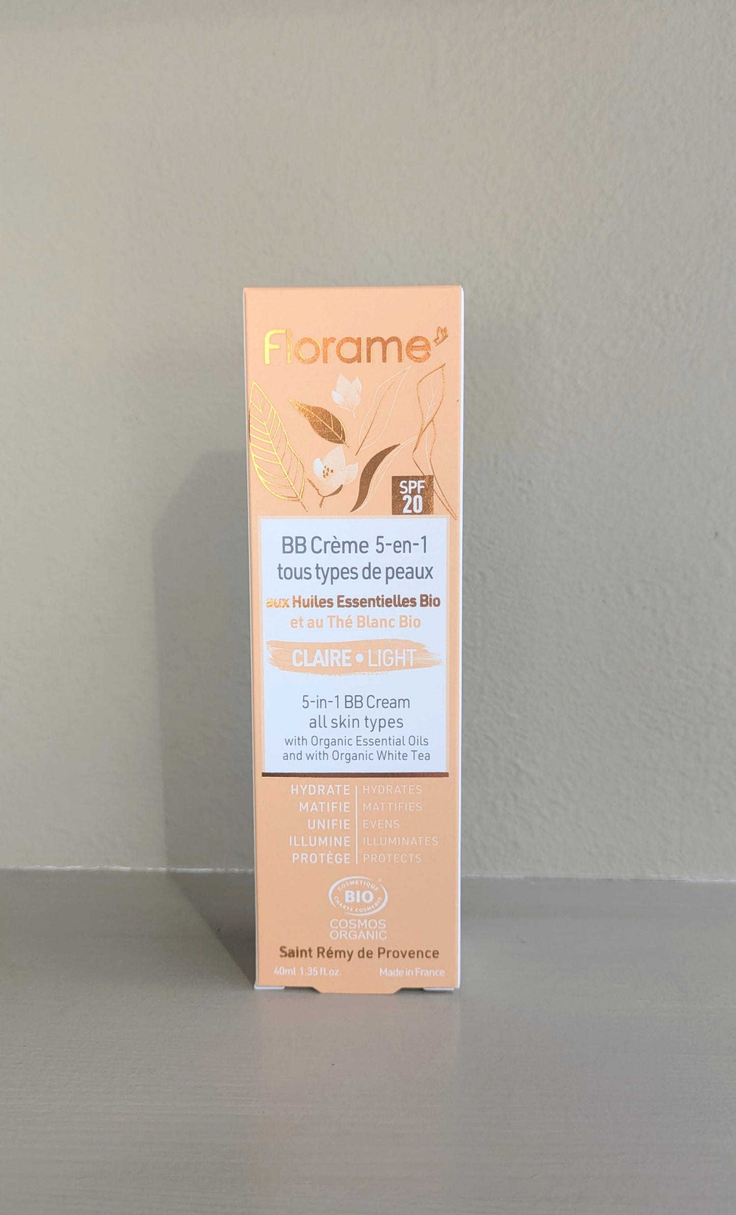 【Florame 】5in1 スキンケアBBクリーム 40ml