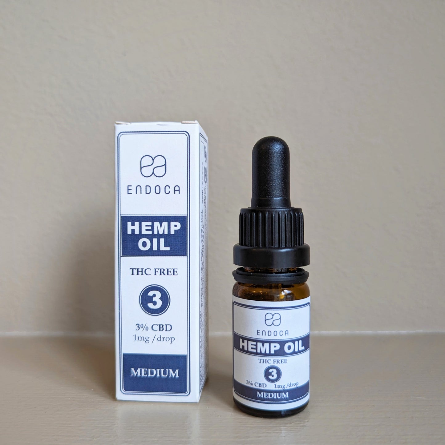 【ENDOCA】ヘンプオイルドロップス 300mg CBD(3%)