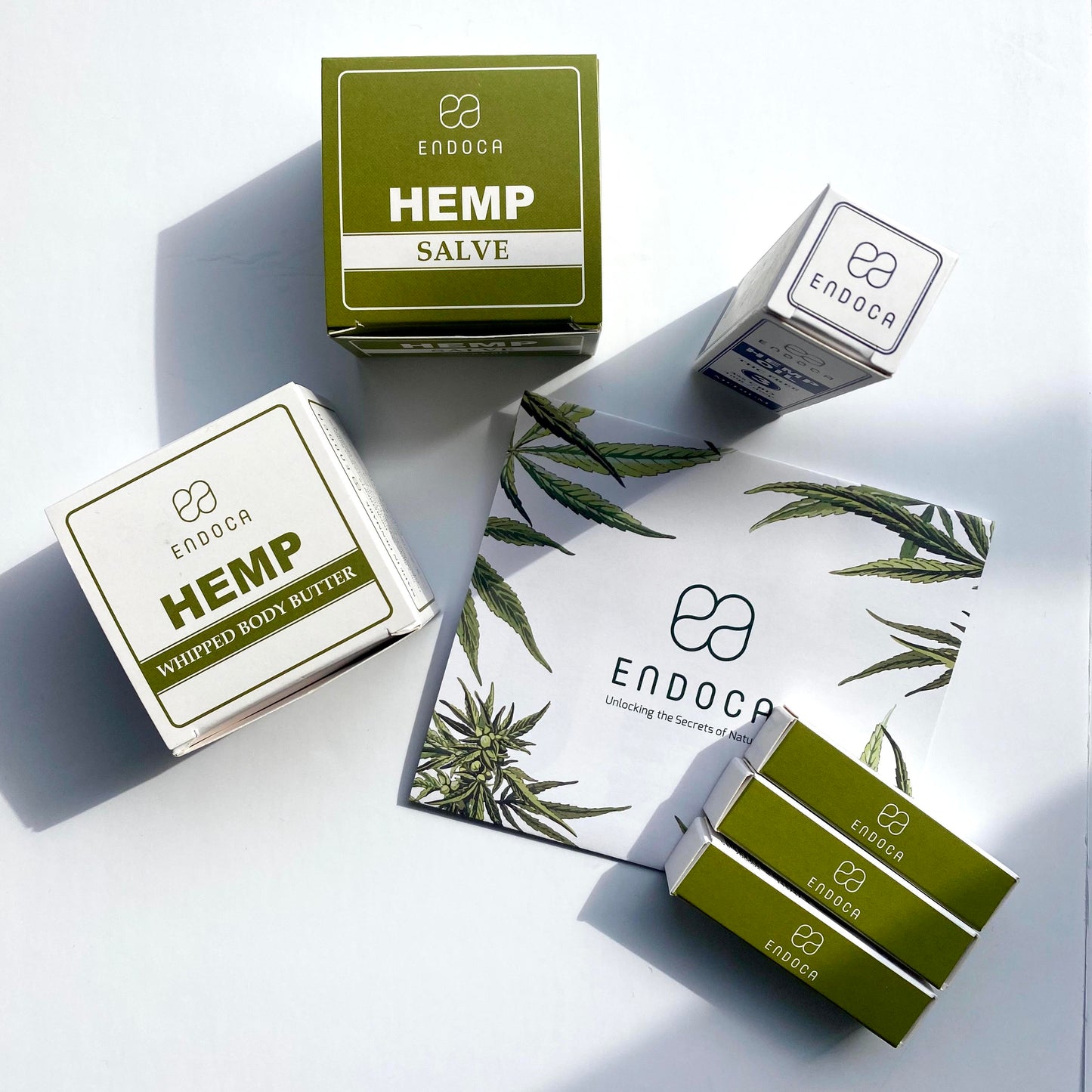 【ENDOCA】ミニ・ヘンプボディバター(450mg CBD) 30g