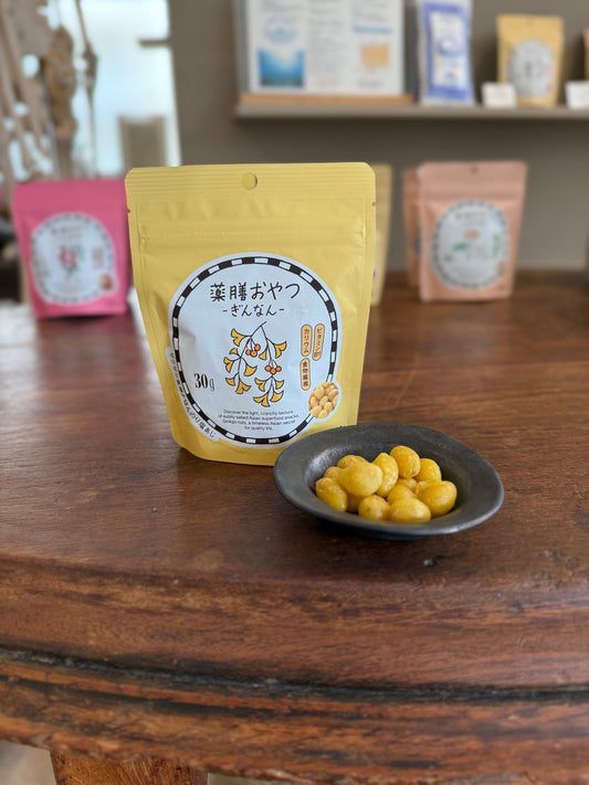 秋の美容と健康に、女性にうれしい薬膳おやつ「ぎんなん」