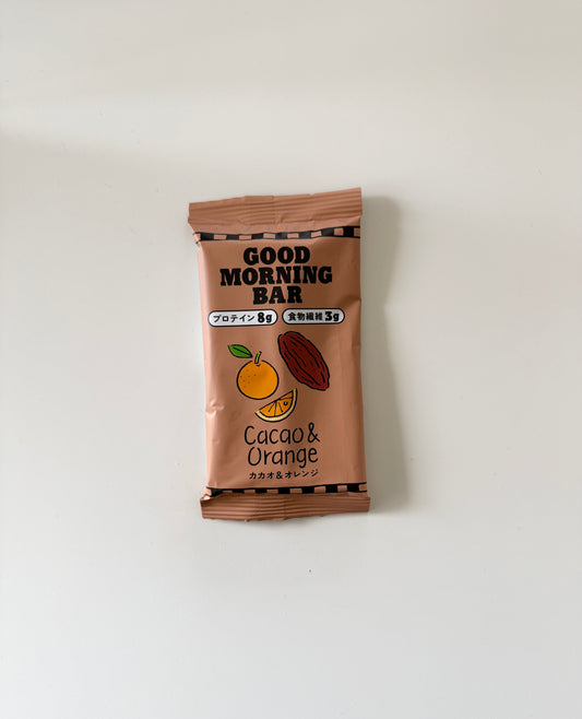 【BROWN SUGAR 1ST.】GOOD MORNING BAR
(Cacao&Orange)