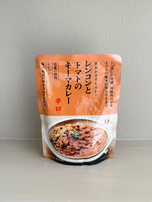 【結わえる】レンコンとトマトのキーマカレー　辛口