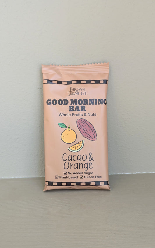 【BROWN SUGAR 1ST.】GOOD MORNING BAR
(Cacao&Orange)