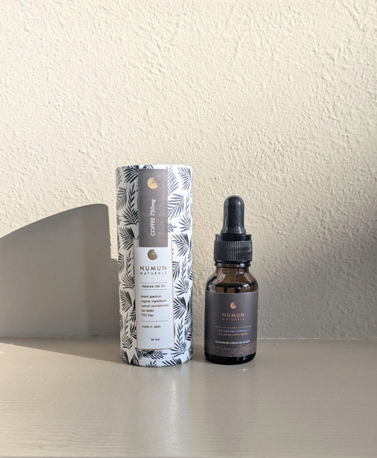 【NUMUN NATURALS】パーフェクトコーヒー CBD+CBGオイル  750mg（5%）